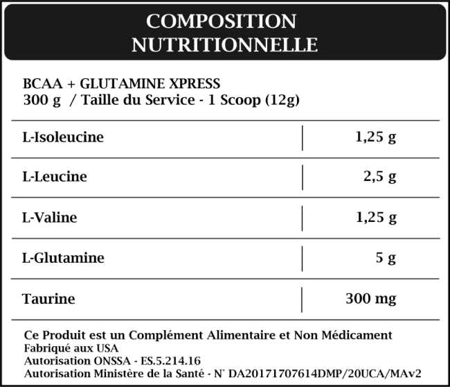 BCAA + GLUTAMINE XPRESS 300g - SCITEC NUTRITION