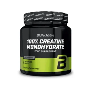 100% Creatine Monohydrate 500G 147 Servings - Original Biotech USA
