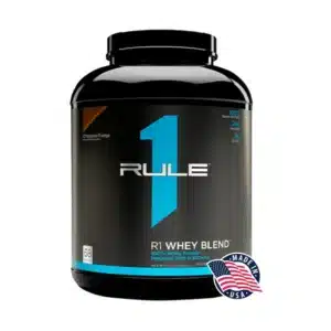 R1 Whey Blend 2.27kg Rule 1 Proteins - blend 3 whey 24g proteine 64 portions - Maghreb Nutrition Maroc