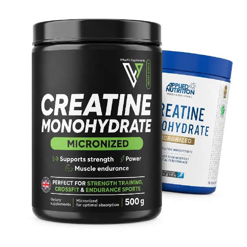 Créatine Monohydrate Micronized 500g VHealth Applied Nutrition - Maghreb Nutrition