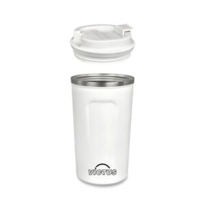 TASSE A CAFÉ ISOTHERME DOUBLE PAROI 380ML INOX - VICTUS