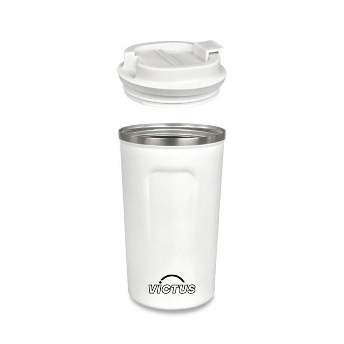 TASSE A CAFÉ ISOTHERME DOUBLE PAROI 380ML INOX - VICTUS