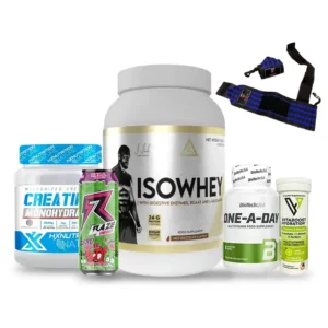 Pack Iso whey 64 servings + Creatine monohydrate 300g + One a day multivitamine + Magnesium
