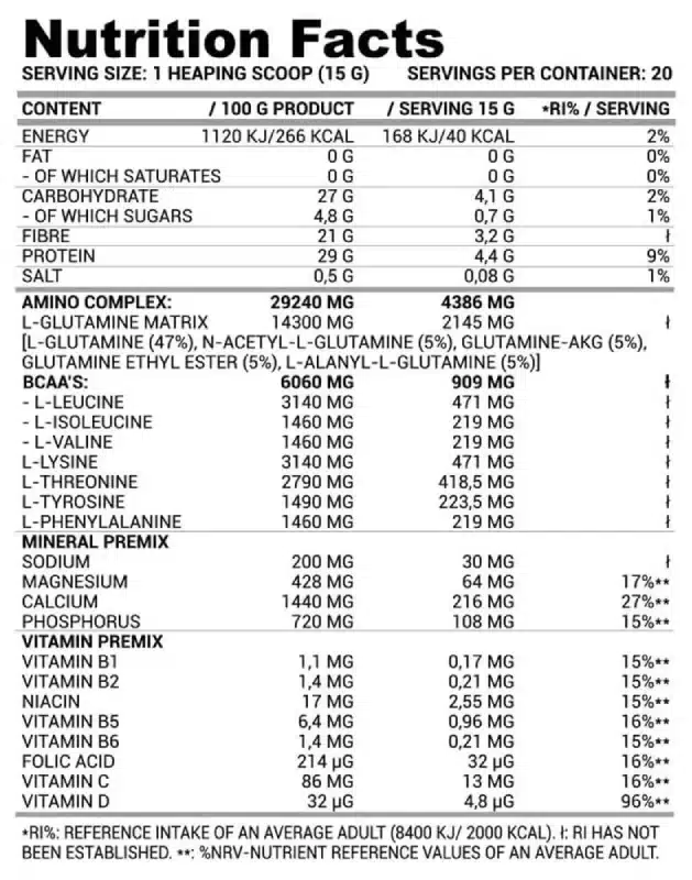 lazar EAA + MULTIVITAMINES