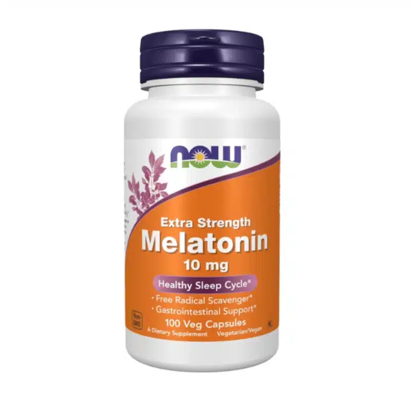 Melatonin 10mg Melatonin Extra 10mg 100 Capsules - Now food