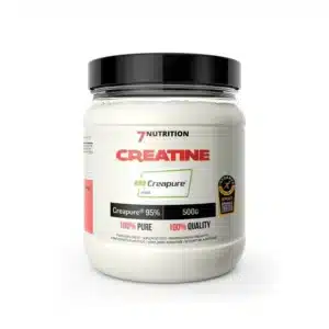 Creapure® Créatine Monohydrate 500g – 7Nutrition (Taurine ajoutée, 166 doses) | Maghreb Nutrition