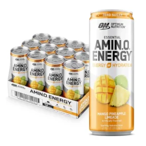 Amino Energy Hydration Optimum Nutrition - 12 Cans - Mango