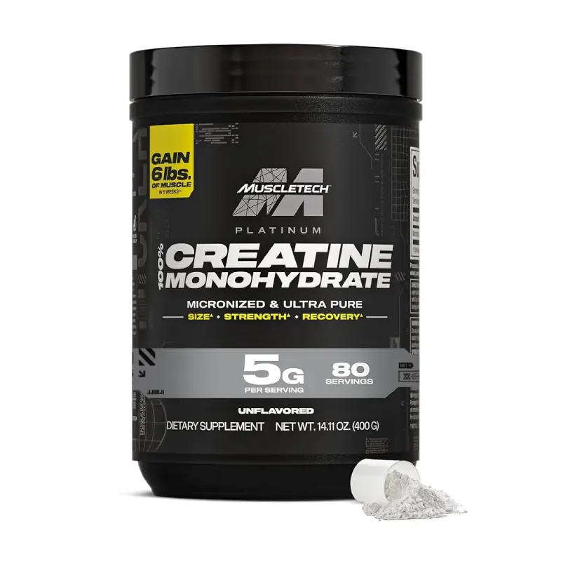 Platinum Creatine Monohydrate 400g Muscletech