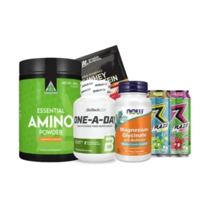 Pack Amino Essentials + Whey + Magnésium + RAZE | Maghreb Nutrition