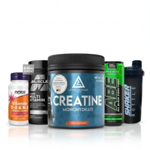 Pack Santé et Performance – Multivitamines + Créatine + Vitamine D3/K2 + Energy Drink (Shaker OFFERT)