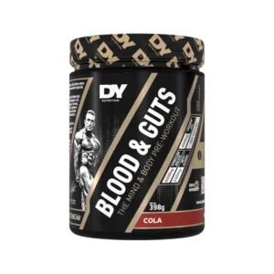 Blood & Guts Pre-Workout 398g – 20 Doses – DY Nutrition (6g Citrulline, 5,5g Bêta-Alanine, 372mg Caféine) | Maghreb Nutrition