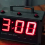 مؤقّت رقمي ديال الصالة مبيّن الوقت، مقال وقت أخذ البري وركاوت فالمغرب