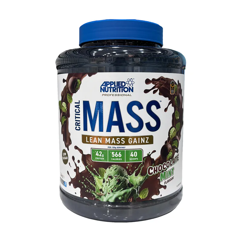 Critical Mass Professional 2.4kg Applied Nutrition, pot saveur chocolate mint