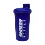 Shaker Bottle 700 ml bleu marine, couvercle vissé avec bec verseur