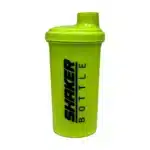 Shaker Bottle 700 ml vert, couvercle vissé avec bec verseur